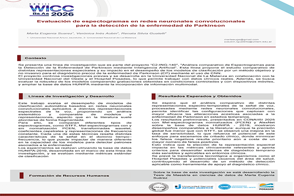 Evaluación de Espectogramas en Redes Neuronales